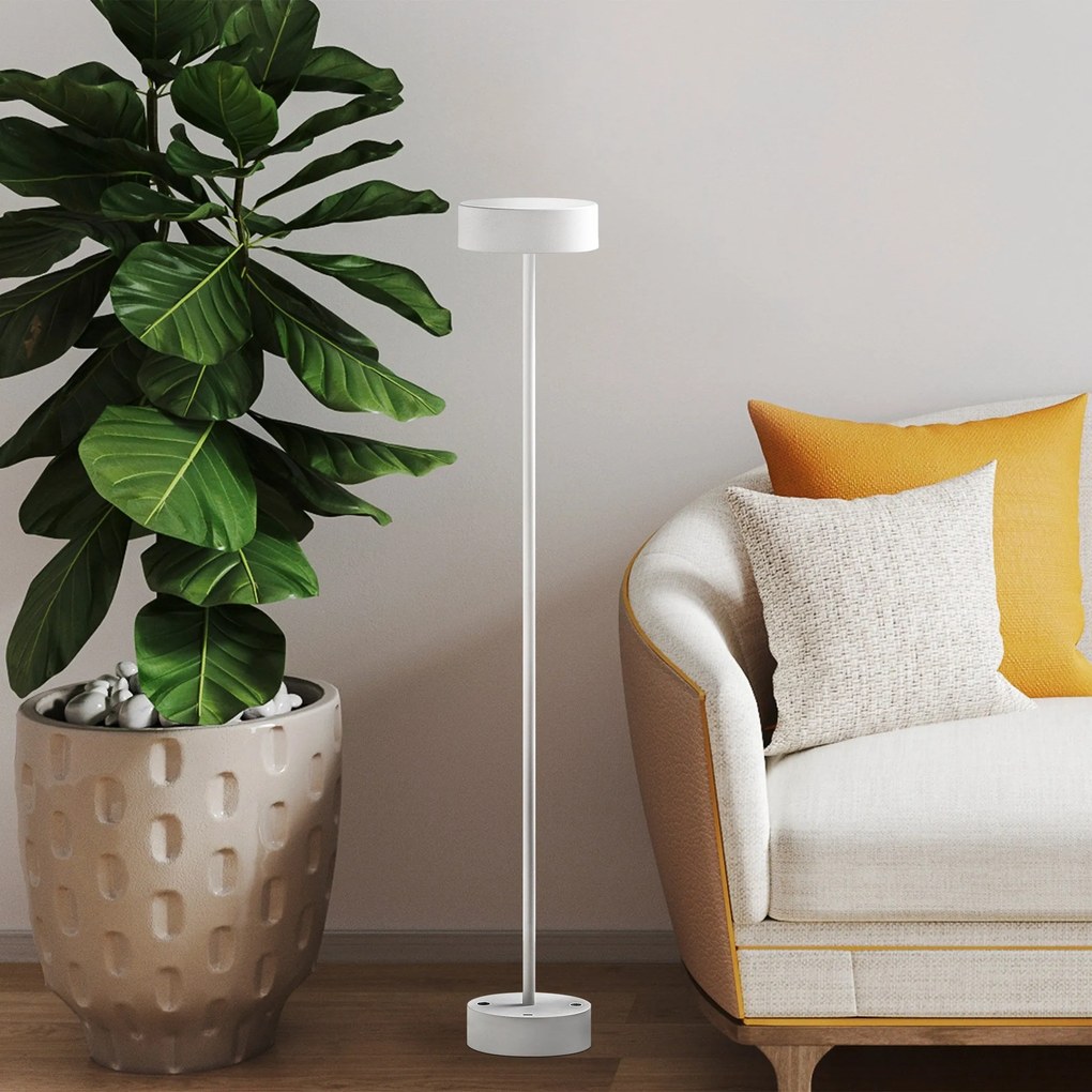 Candeeiro de Pé Keyf – Branco – Diâmetro 16 cm Altura 111 cm