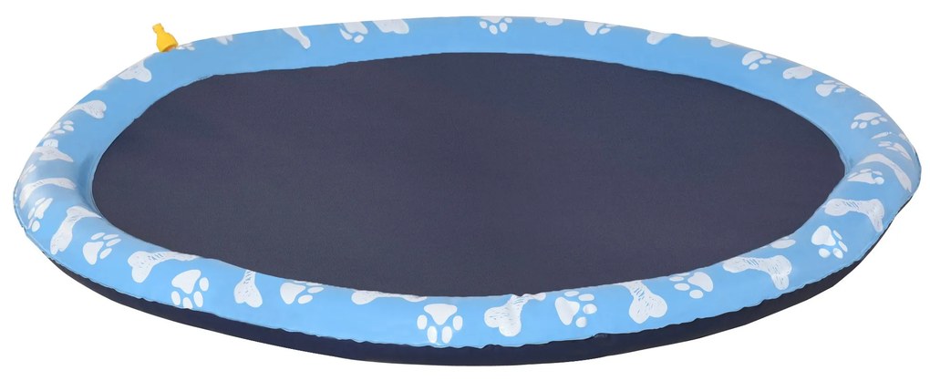 Tapete Aquático para Cães – Splash Pad com Pulverizador Ø150 cm, PVC R