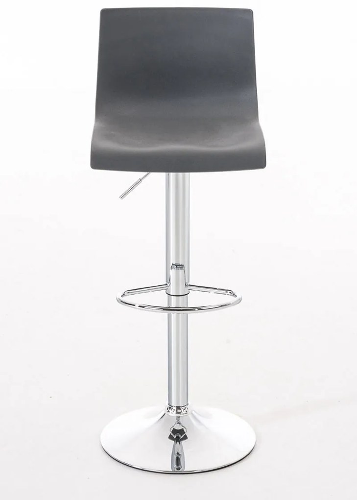 Banco de bar Hoover 39 x 84-104 x 36 cm Cinzento