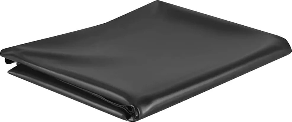 vidaXL Revestimento para lagos 4x3 m PVC 1 mm preto