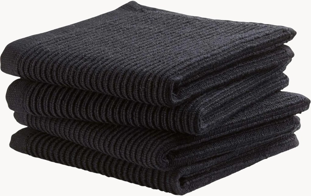 Panos de cozinha pequenos Basic, conjunto de 4