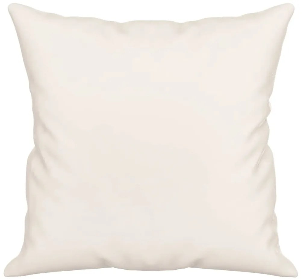 Almofadas decorativas 2 pcs 40x40 cm tecido de microfibra bege