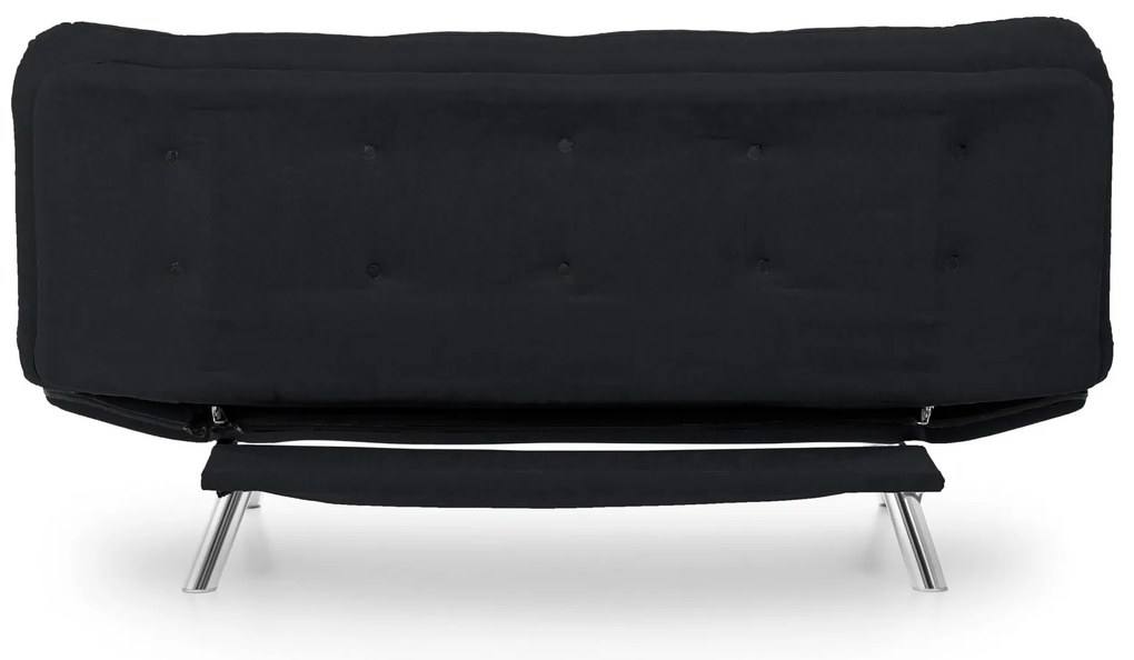 Sofá-Cama 3 Lugares Misa – Preto – 200x95x105 cm