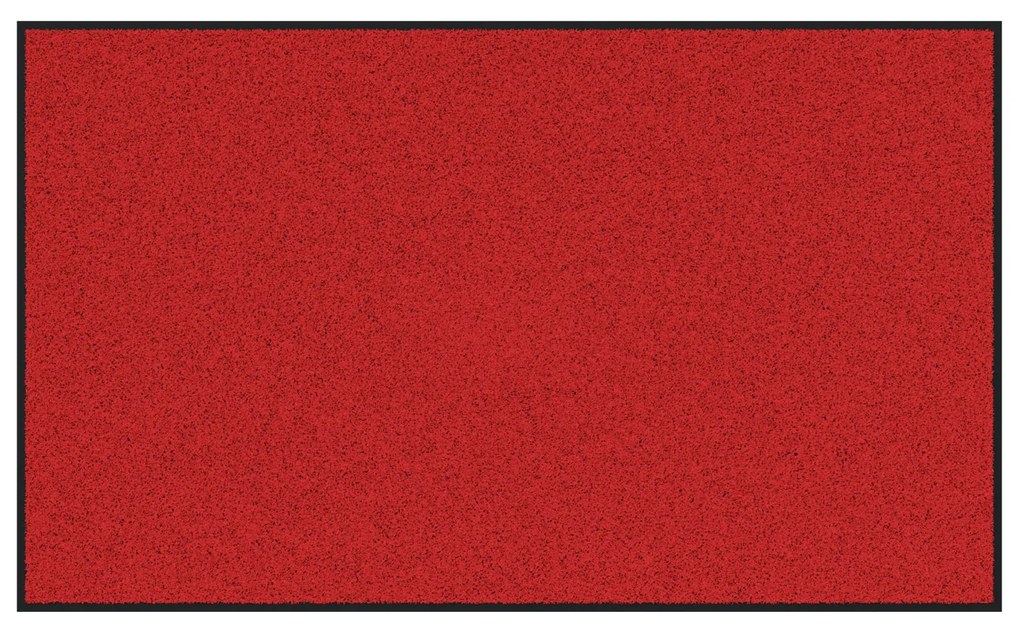 Capacho Retangular vidaXL Vermelho 90x150 cm