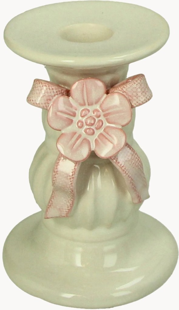 Castiçais Flower Bow, conjunto de 2