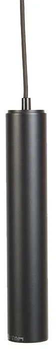 Conjunto de 2 Pendentes de Design Preto - Tuba Small Design,Industrial,Moderno