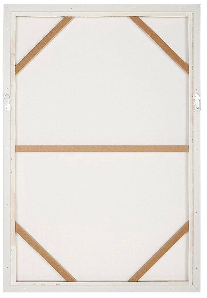 Quadro decorativo com moldura verde 63 x 93 cm ALBENGA Beliani