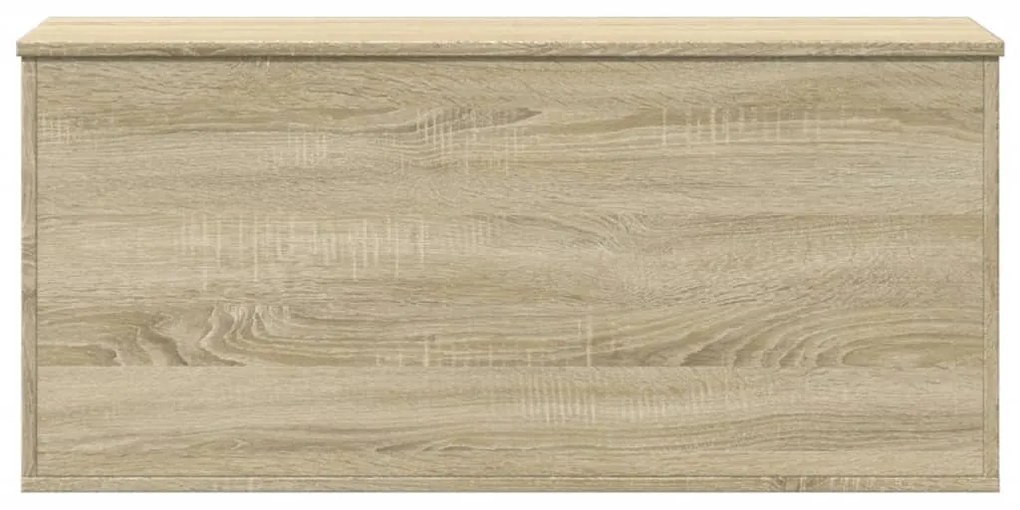 Caixa de arrumação 100x42x46 cm deriv. madeira carvalho sonoma