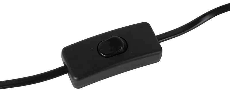 Candeeiro de mesa retro verde com bronze - Milou