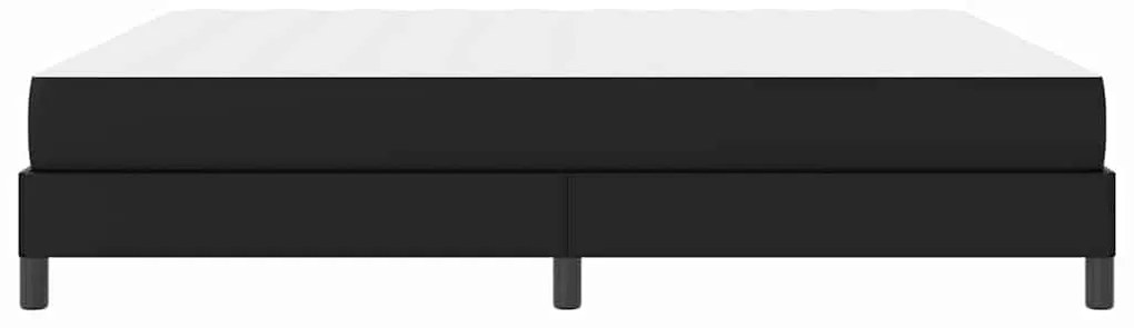 Cama Outros Preto 180 x 200 cm Couro sintético
