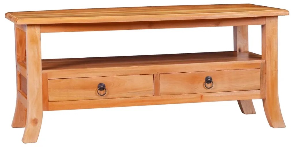 vidaXL Mesa de centro 90x50x40 cm madeira de mogno maciça