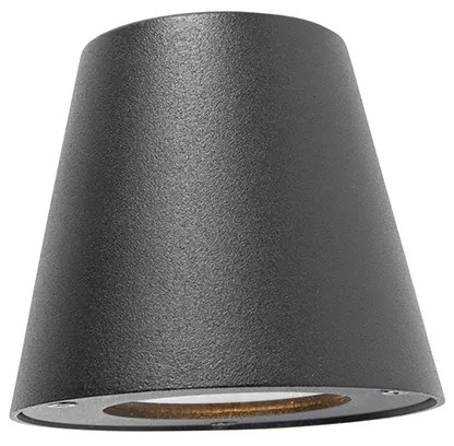 Candeeiro de parede exterior moderno preto IP44 - Skittle