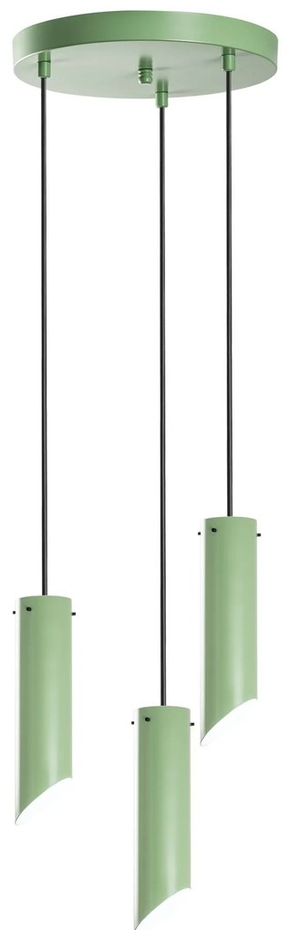 Chandelier Kesik – Mint – Diâmetro 40 cm