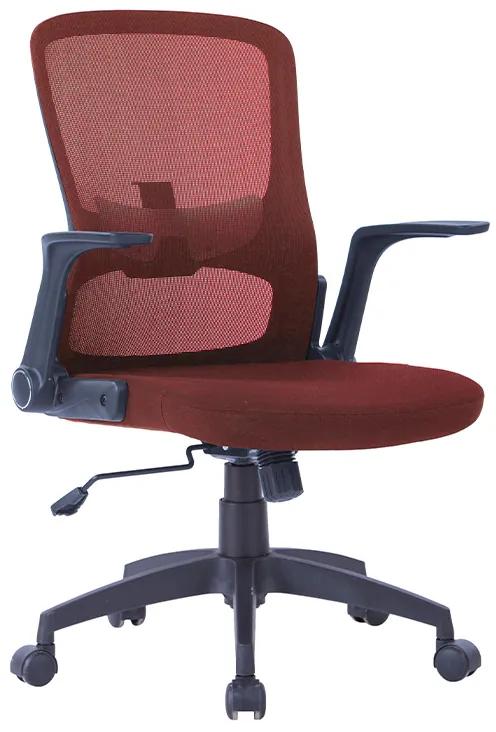 Cadeira de Escritorio Q-connect Base Metal Regulável em Altura 910+75mm Altura 610mm Largura 550mm Profundidade Tecido V
