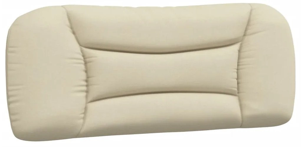 Estrutura de cama com LED sem colchão 100x200 cm tecido