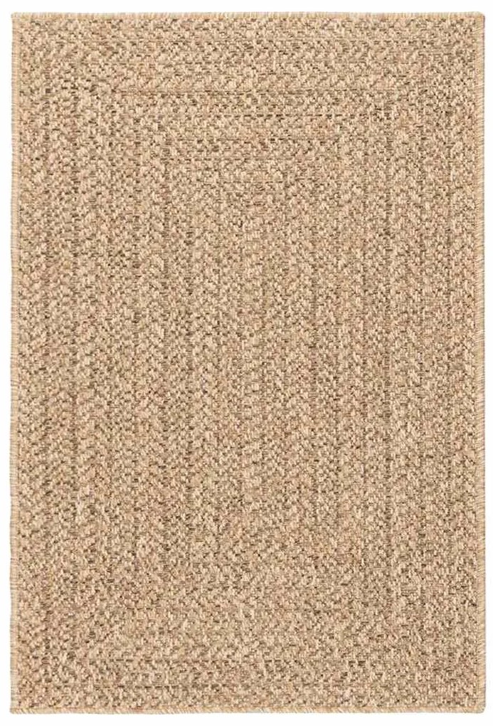 Tapete ZIZUR 120x170 cm aspeto de juta interior e exterior