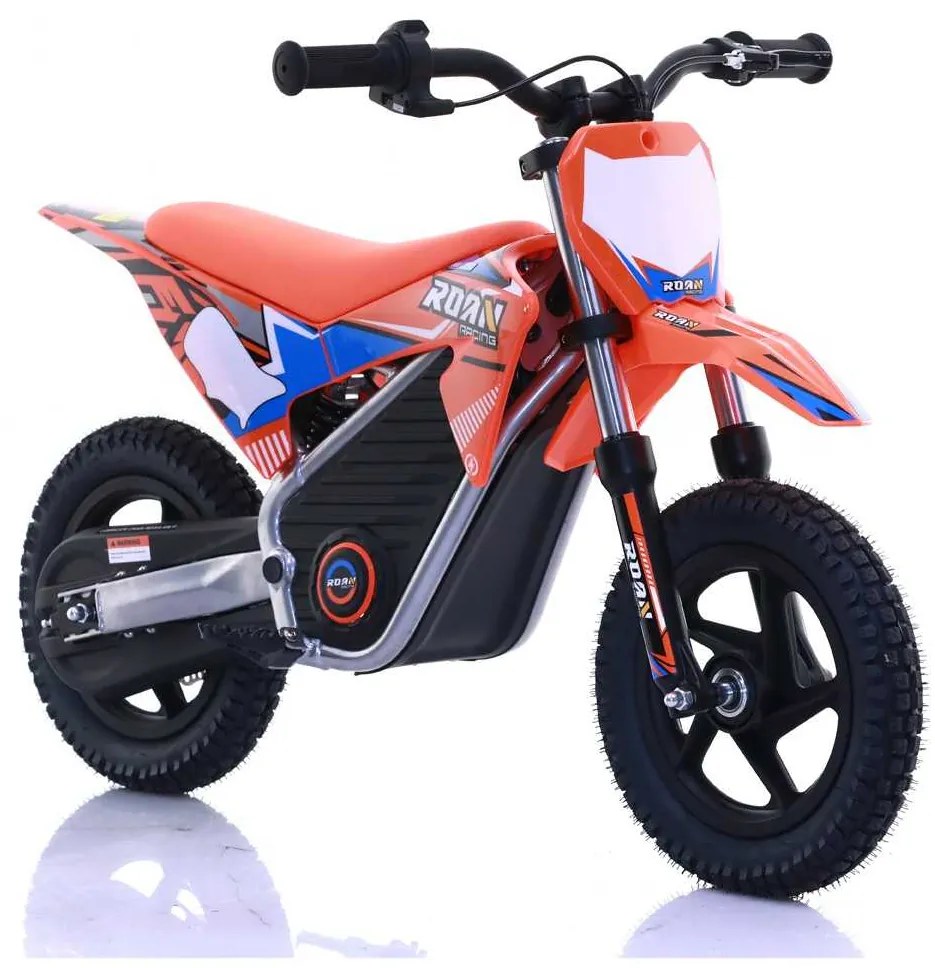 Mini moto elétrica para crianças Minicross electrica 250W 12/12"  Warrior MX-E250 Laranja