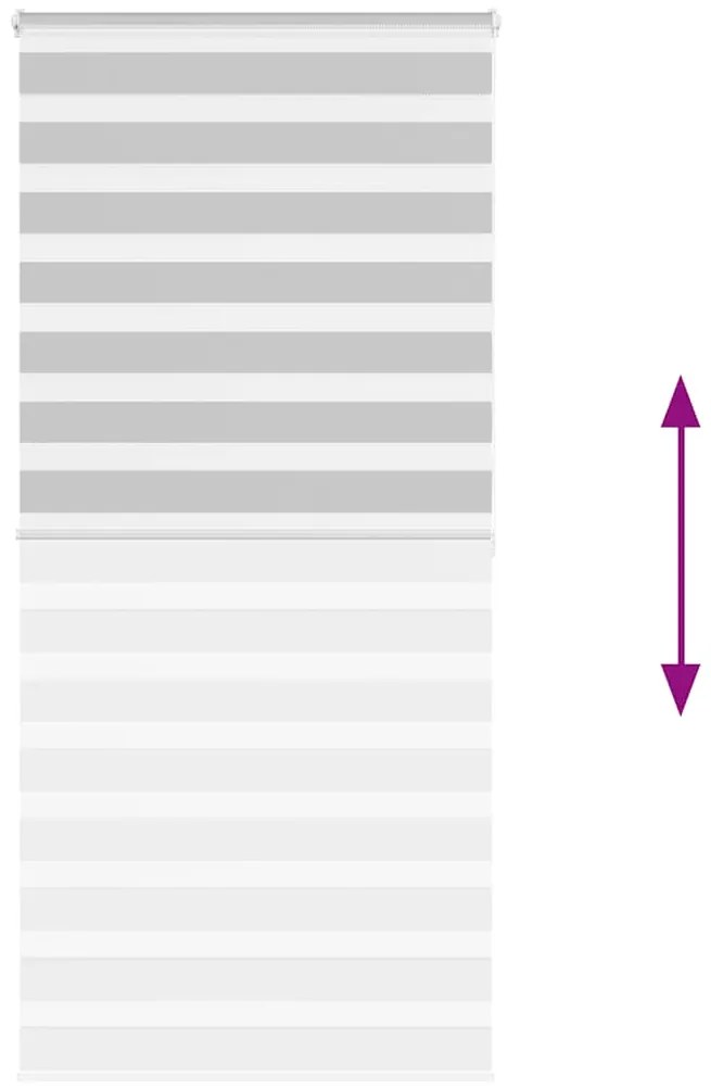Cortina de zebra 110x200 cm largura do tecido 105,9cm poliéster