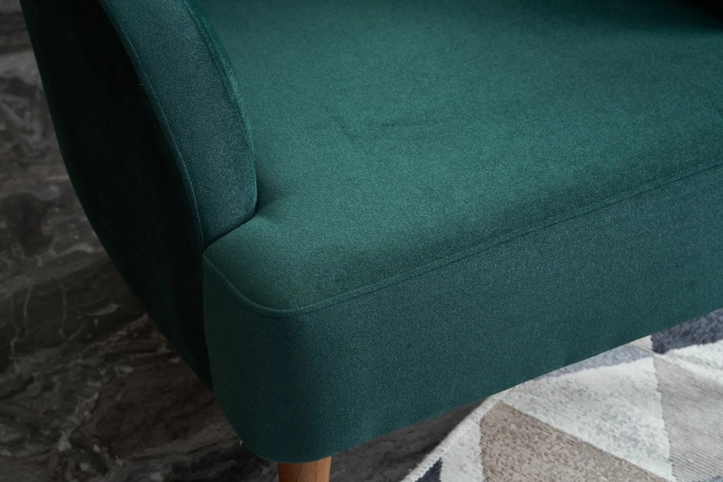 Cadeirão Karina – Verde Petróleo – 73x87x80 cm