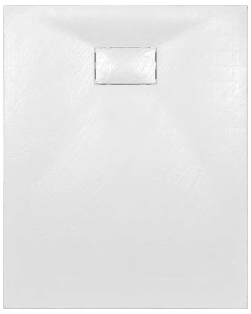 Base de chuveiro SMC 100x80 cm branco