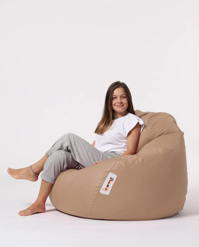 Puff de Jardim Premium XXL – Vison – 130x115x39 cm | Tribo Home