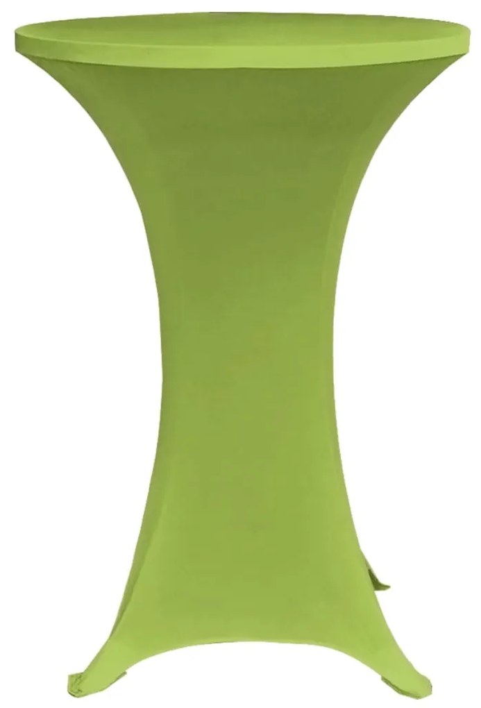 Capa extensível para mesa 4 pcs 80 cm verde