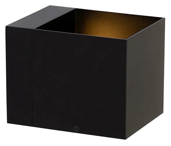 Candeeiro de parede preto com LED e dimmer tátil recarregável - Joris