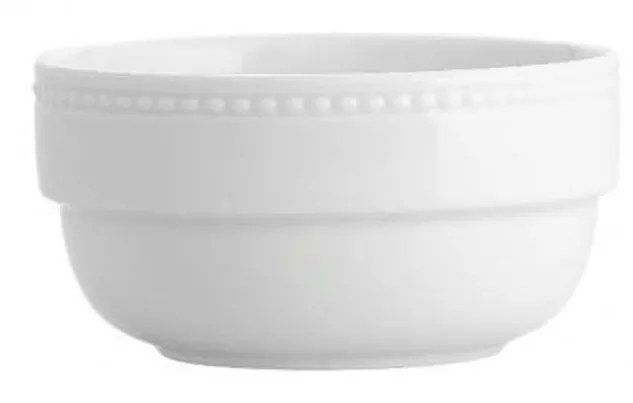 Taça Cereal Porcelana Perla Branca 12.3X6.3cm