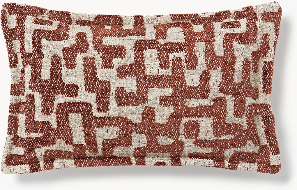 Almofada em viscose com padrão jacquard Contia