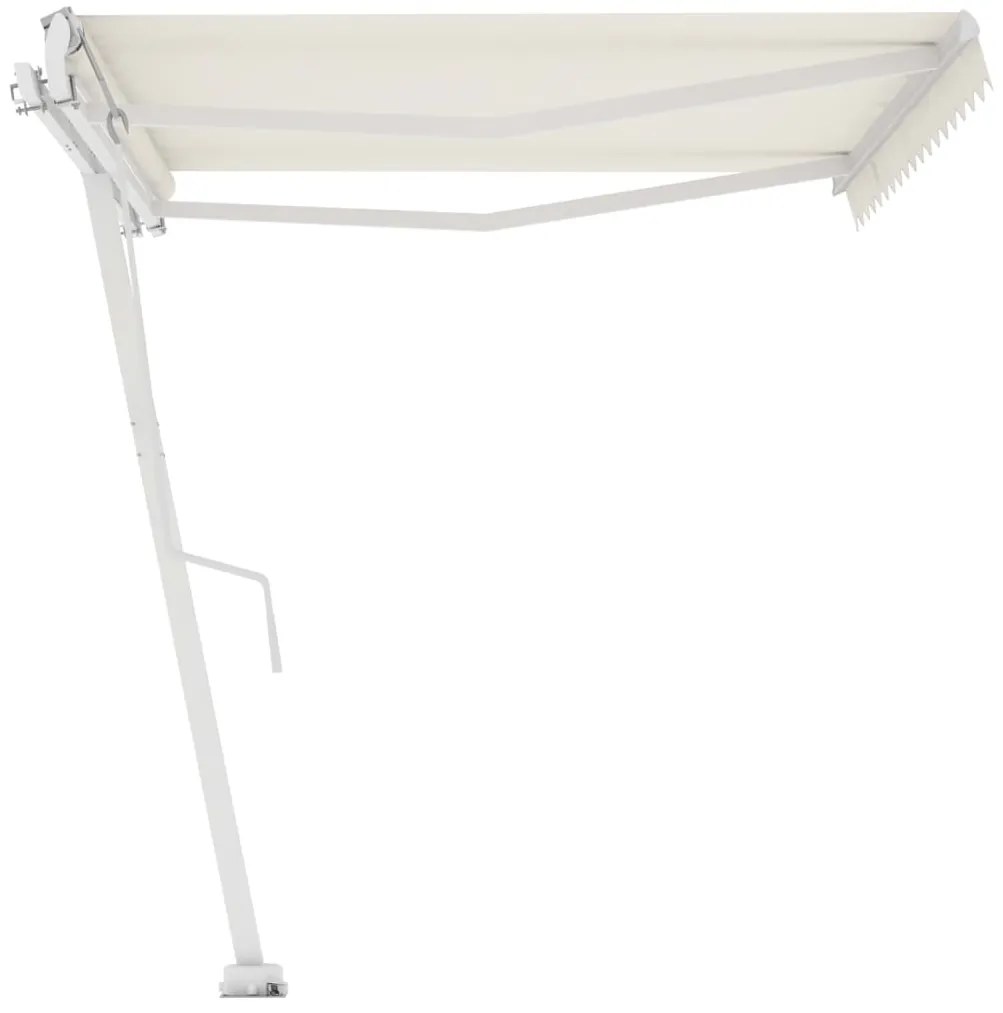 Toldo automático independente 400x350 cm cor creme