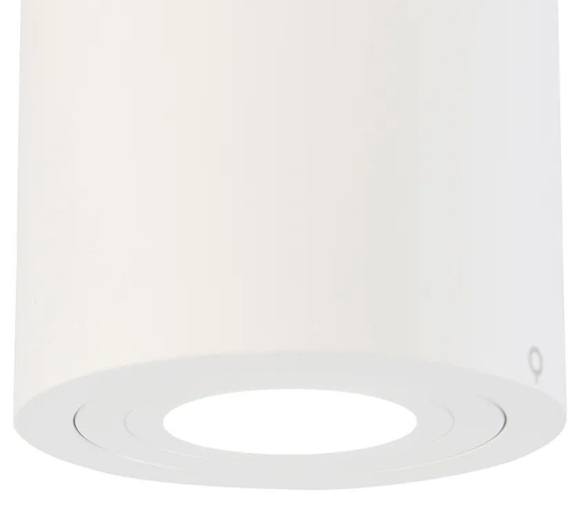 LED Foco de teto inteligente branco redondo IP44 com Wi-Fi GU10 - Capa Moderno