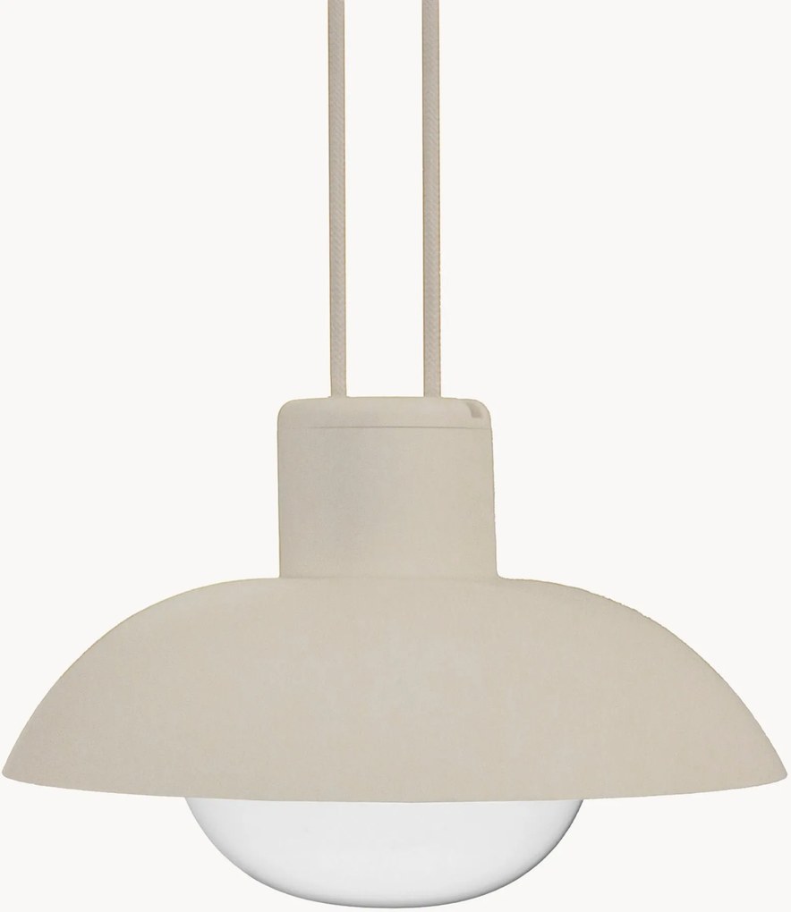 Candeeiro suspenso LED regulável para exterior Syros