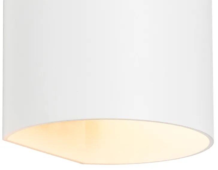 Candeeiro de parede moderno branco - Sabbio