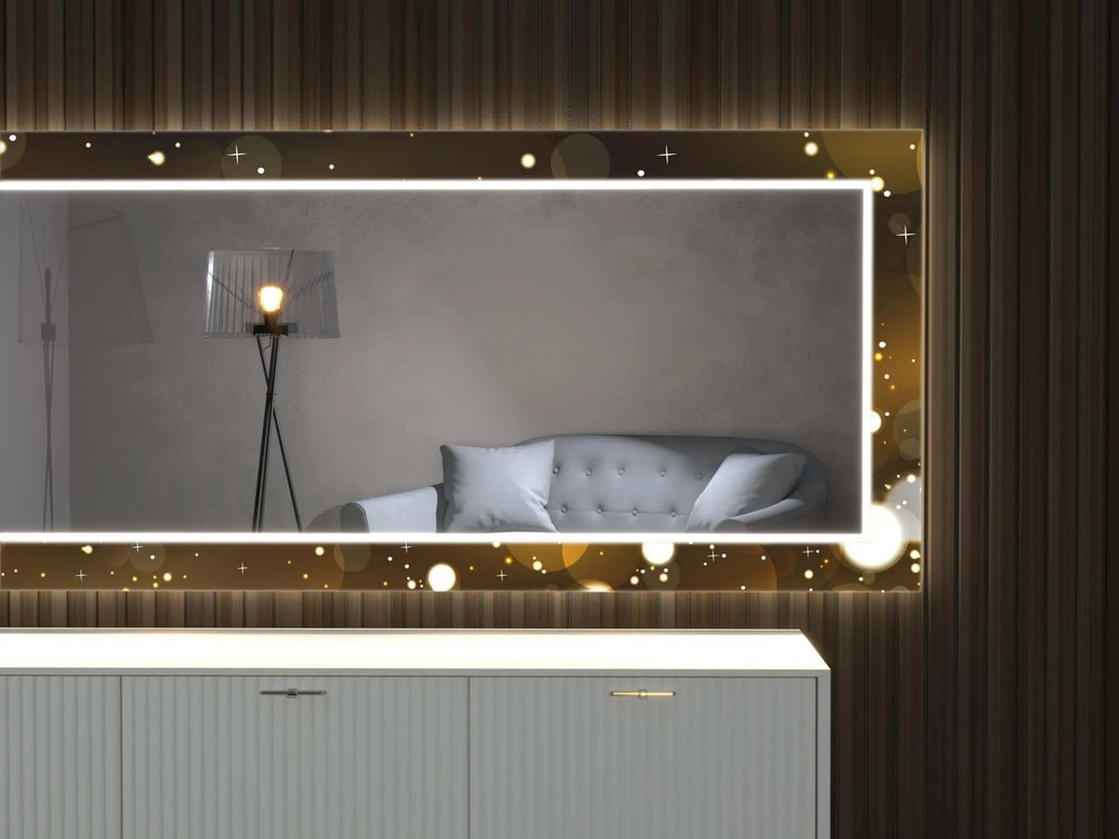 Espelho LED com decoração LED D15