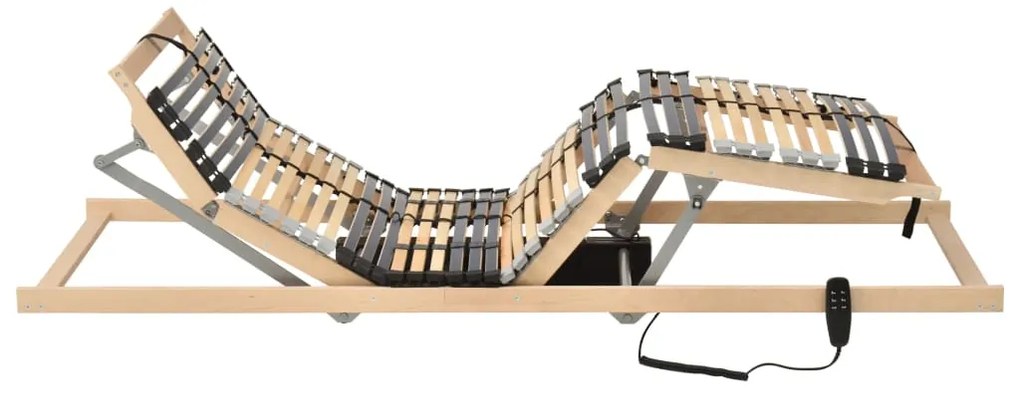 Estrado de ripas elétrico com 42 ripas 7 zonas 70x200 cm