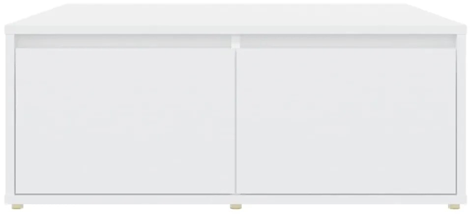 Mesa de centro 80x80x31 cm derivados de madeira branco