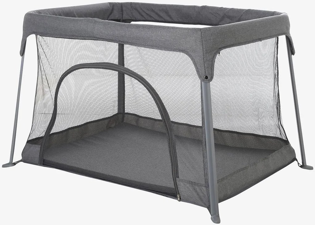 Cama de viagem Light com janela cinza mesclado
