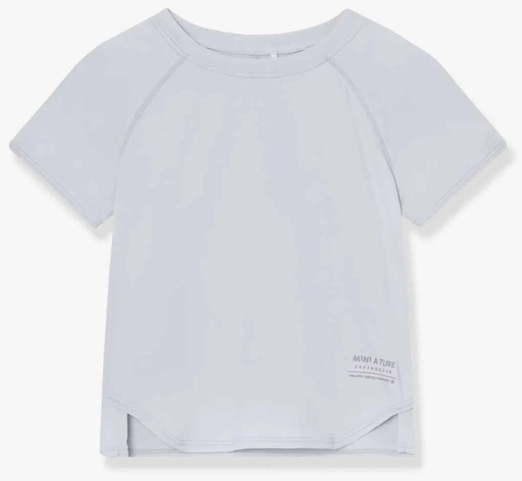 T-shirt funcional MATBJERGI com efeito refrescante, MINI A TURE azul-pálido