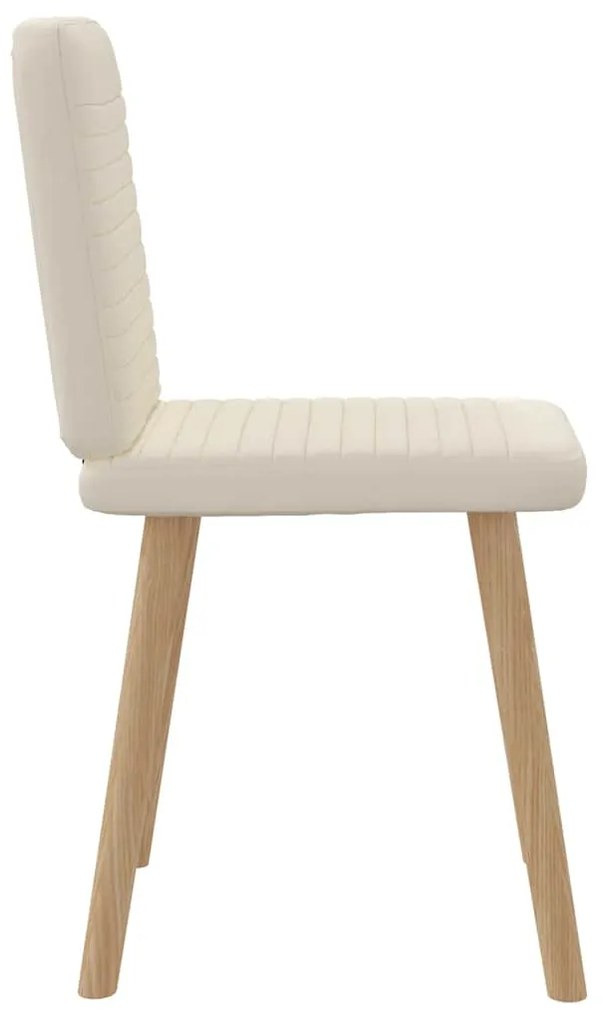 Cadeiras de jantar 2 pcs linho