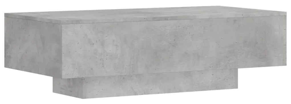 Mesa de centro 100x49,5x31cm derivados de madeira cinza cimento