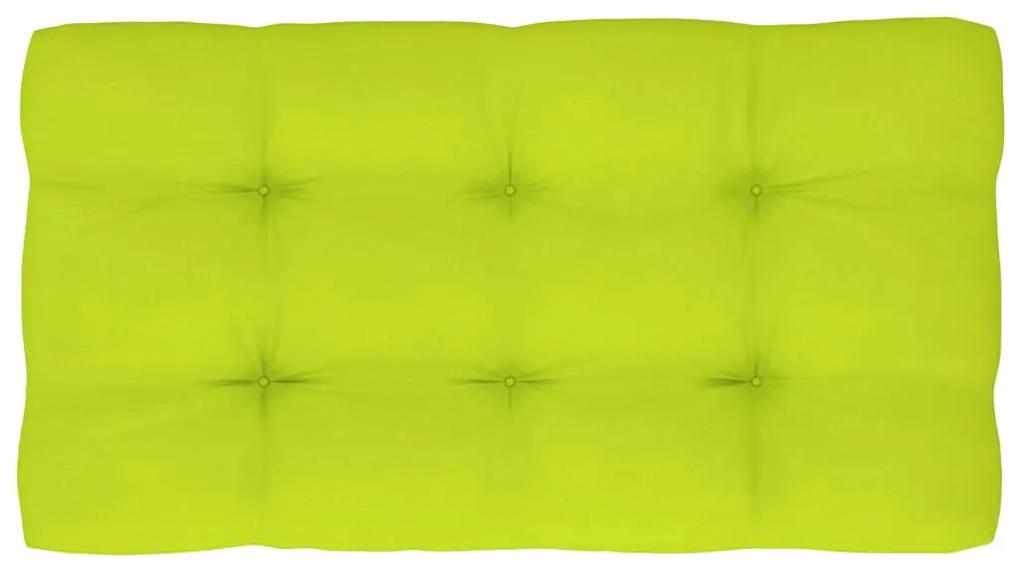 Sofá de centro em paletes p/ jardim pinho impregnado a branco