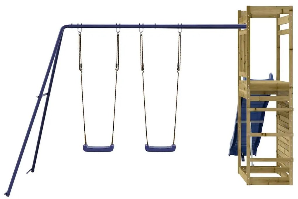 Conjunto de brincar para exterior madeira de pinho impregnada