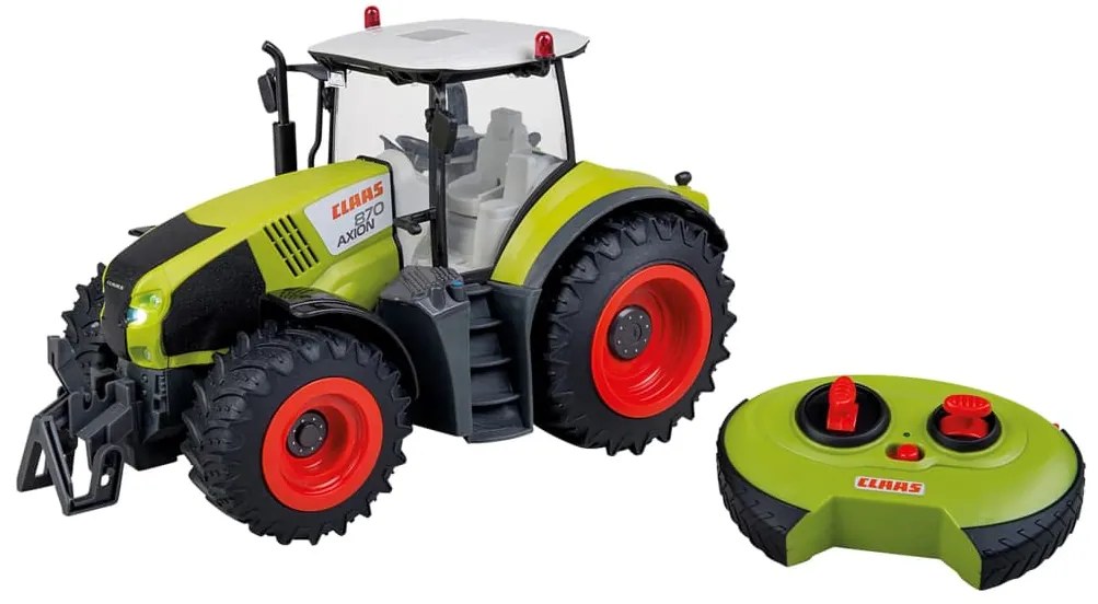 426500 Happy People Brinquedo trator controlado p/ rádio Claas Axion 870 1:16