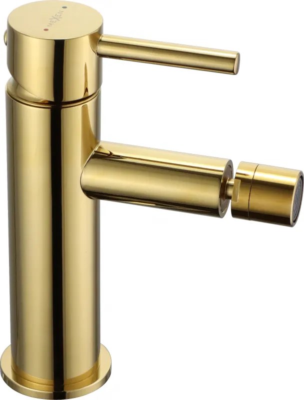Mexen Elba torneira de bidé dourada - 74120-50
