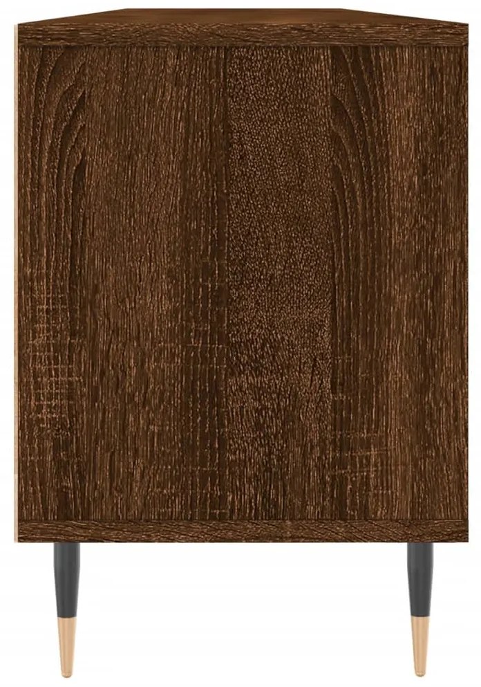 Móvel TV 150x30x44,5 cm derivados de madeira carvalho castanho