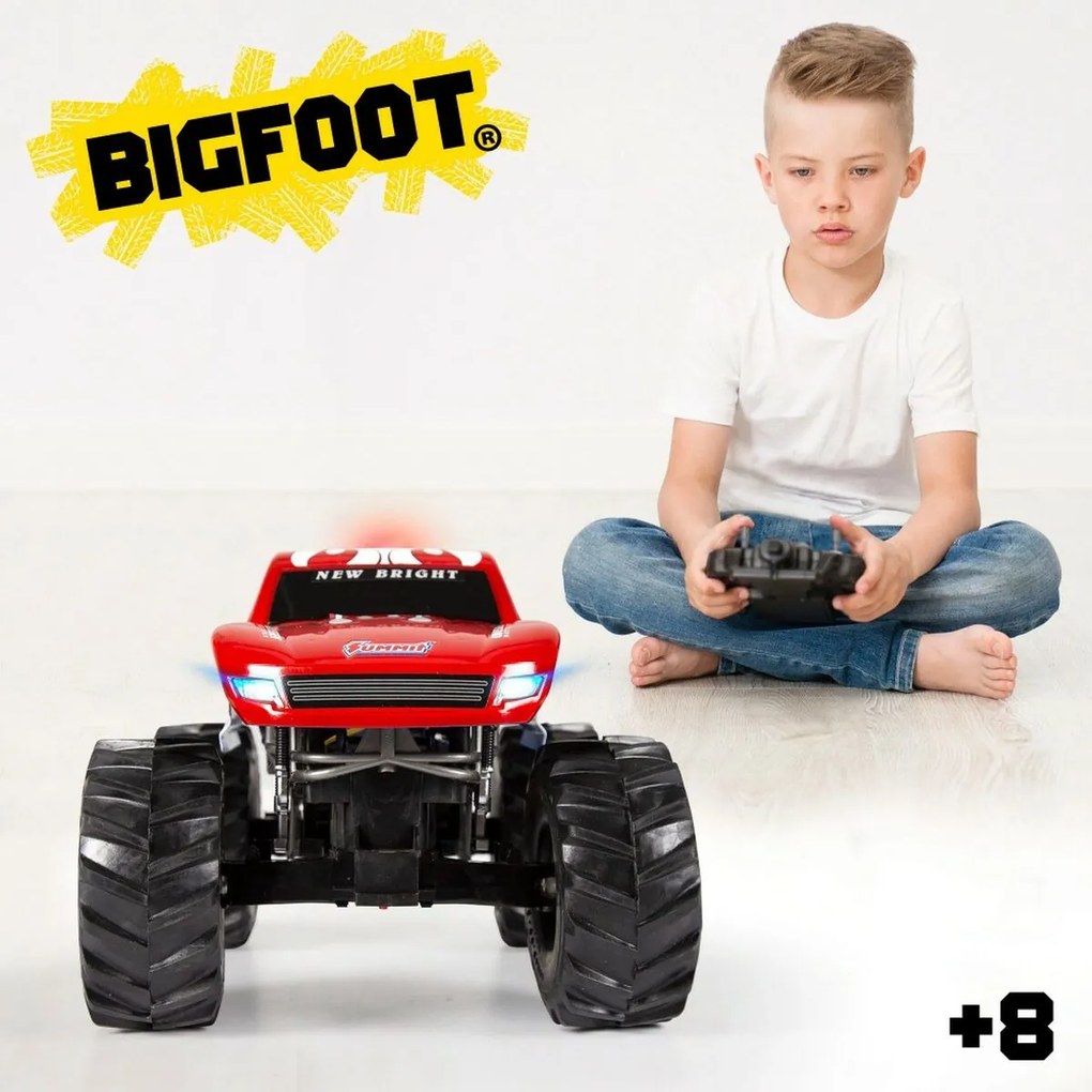 Carro Rádio Controlo New Bright Bigfoot Monster Truck 1:10 (2 Unidades)