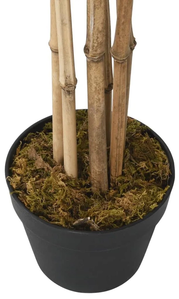 Árvore de bambu artificial 552 folhas 120 cm verde