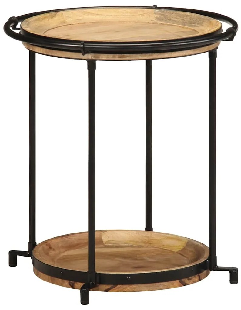 Mesa de apoio Ø55x60 cm madeira de mangueira maciça