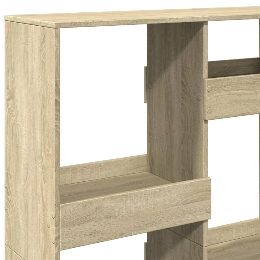 Estante 100x33x135 cm derivados de madeira carvalho sonoma