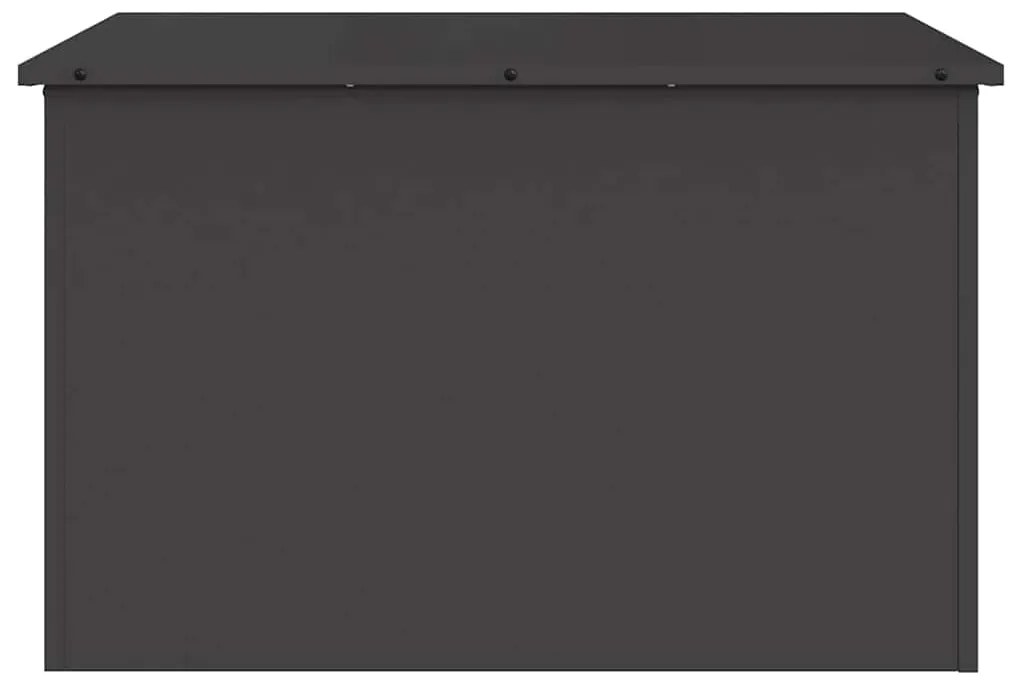 Caixa de Armazenamento Externa Preto 80 x 50.5 x 50 cm